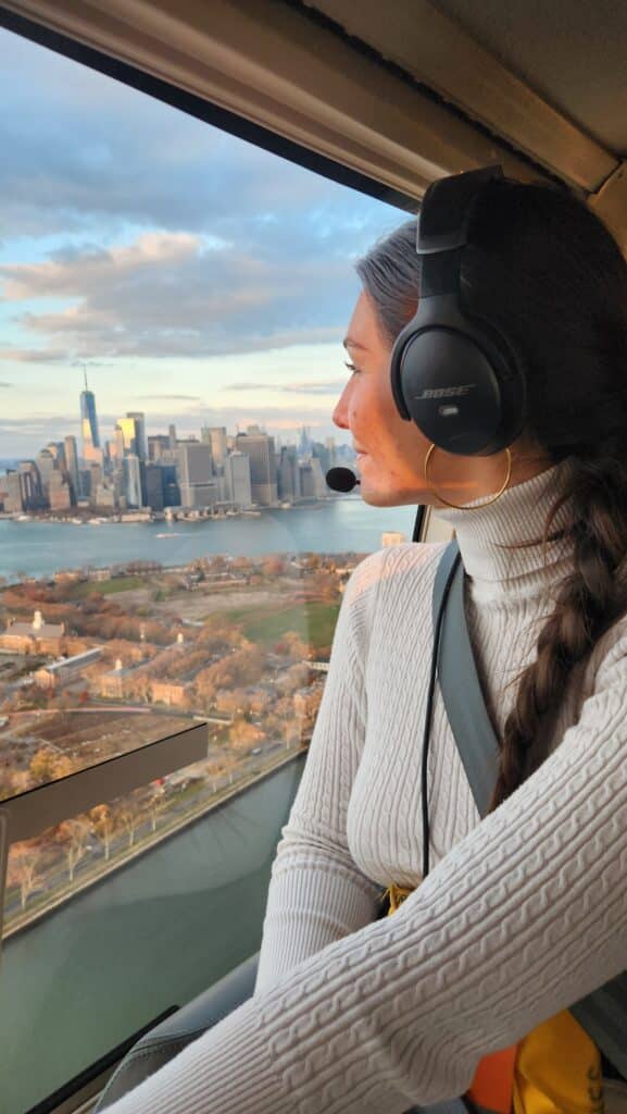 travel planner hélicoptère new york vue ville